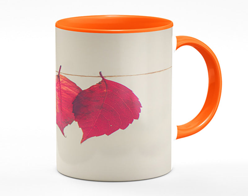 Summer to spring leaves Mug