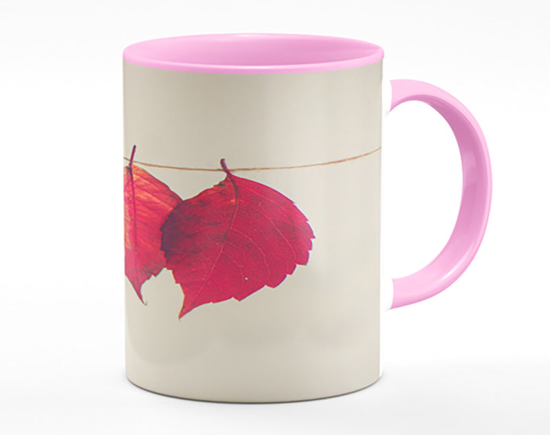 Summer to spring leaves Mug