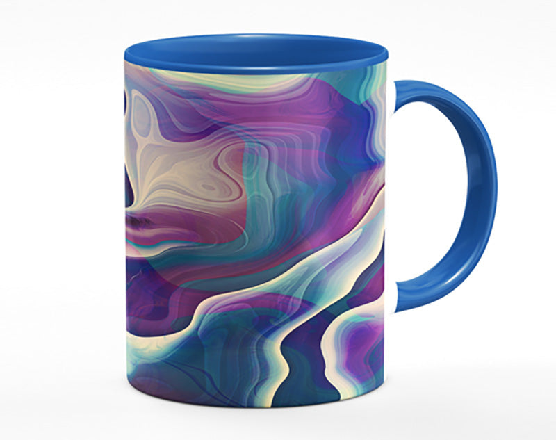 Swirly colours and motions Mug