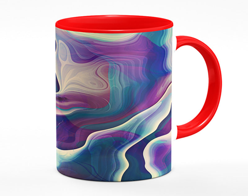 Swirly colours and motions Mug