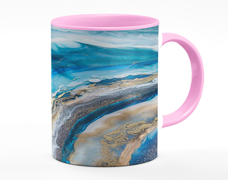 Natural stones inside Mug