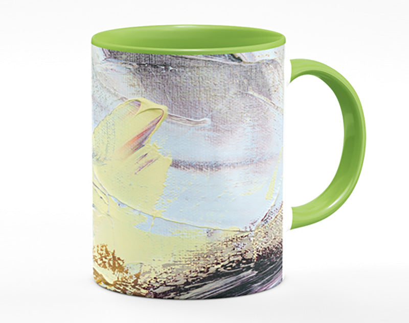 Thick paint applied Mug