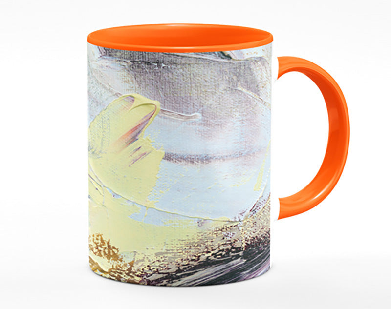 Thick paint applied Mug