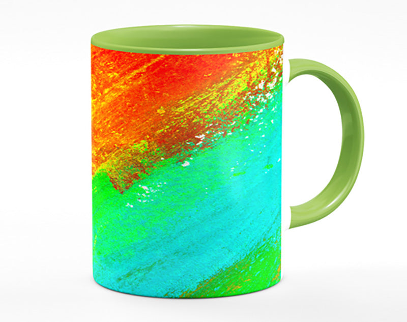 Multicoloured powders Mug