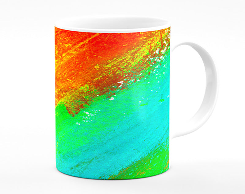 Multicoloured powders Mug