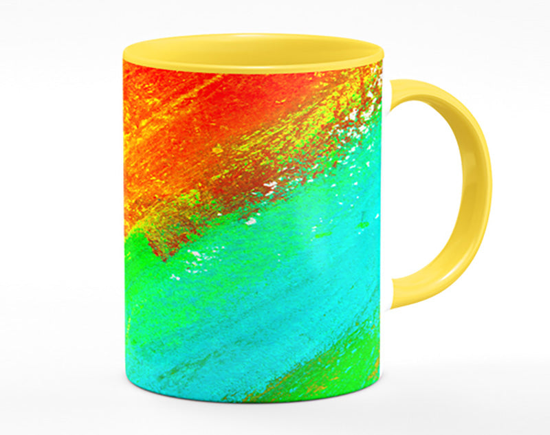 Multicoloured powders Mug