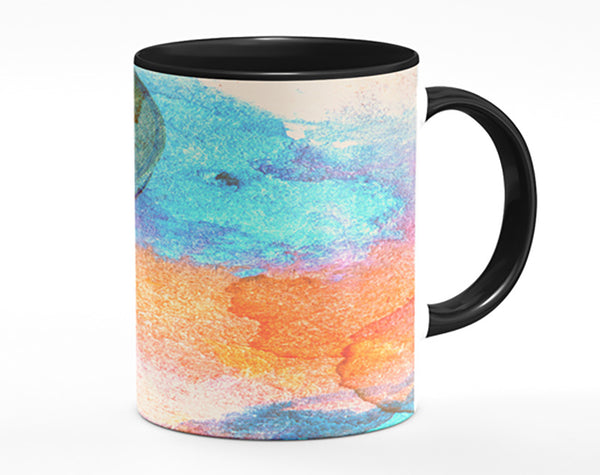 Water colour splash violin Mug