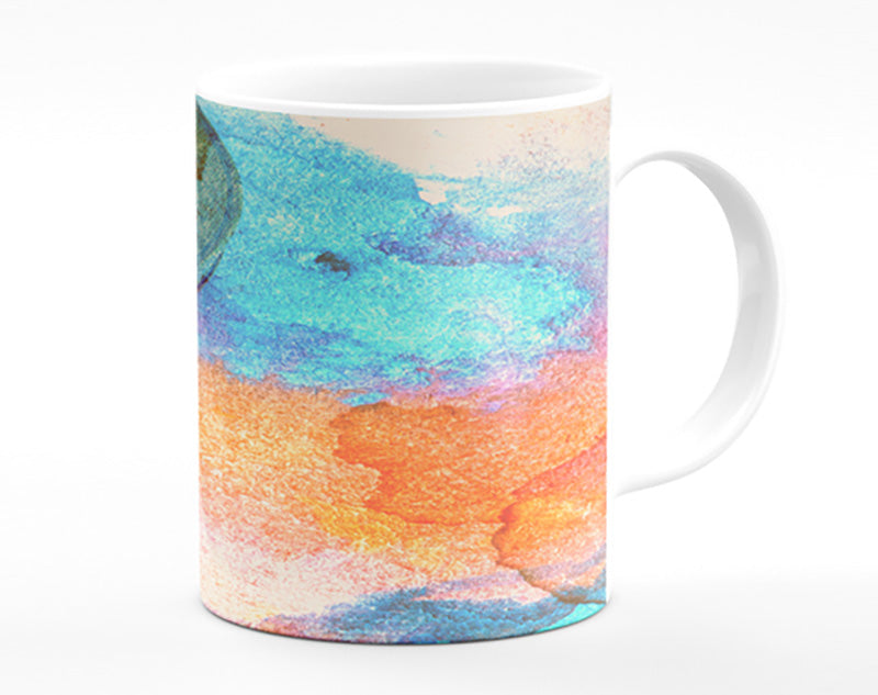 Water colour splash violin Mug