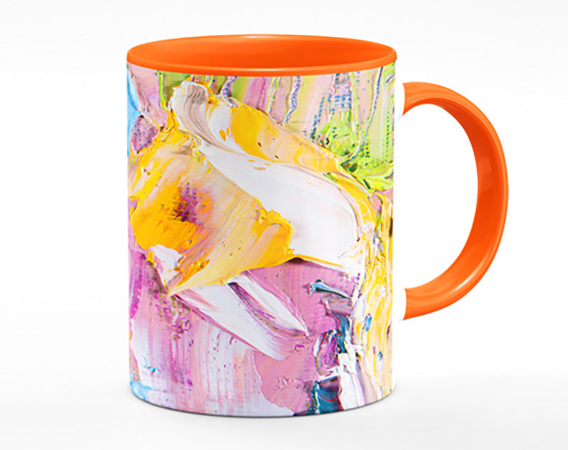 Paint heavy textures Mug