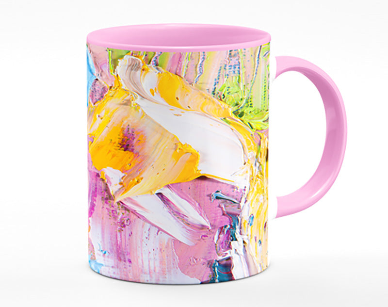 Paint heavy textures Mug