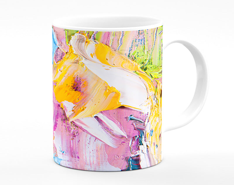 Paint heavy textures Mug