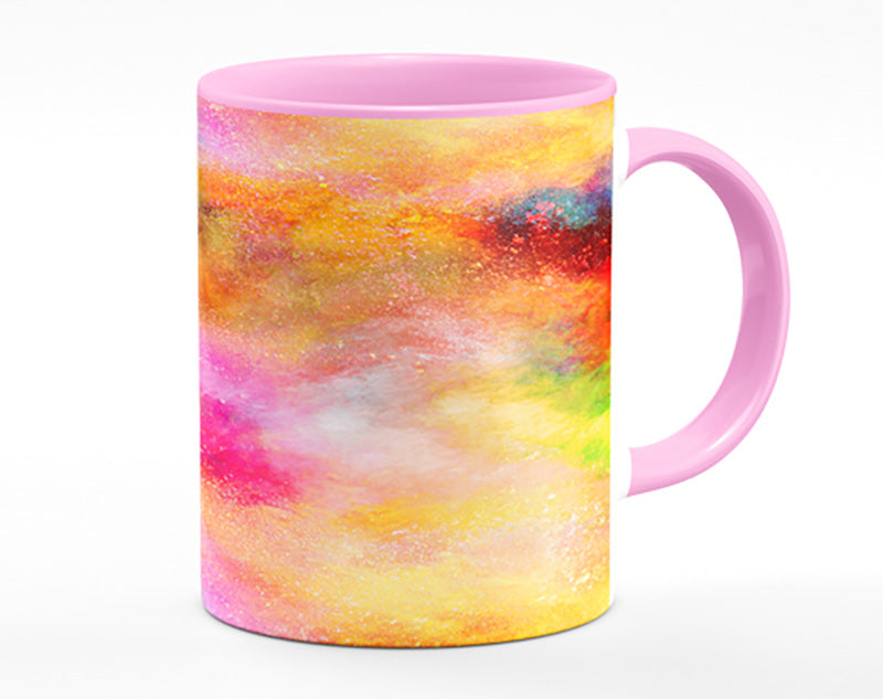 Clouds of rainbow powder Mug