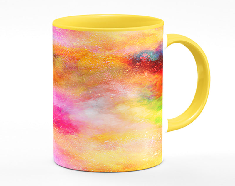 Clouds of rainbow powder Mug