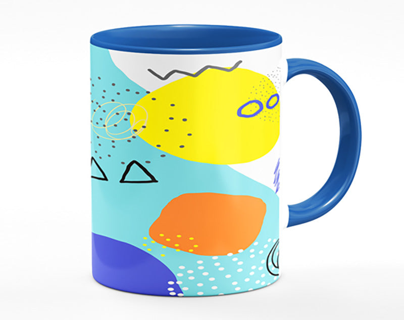 Modern contemporary illustration Mug