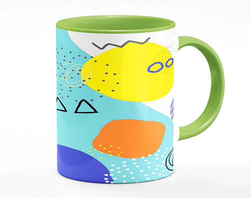 Modern contemporary illustration Mug