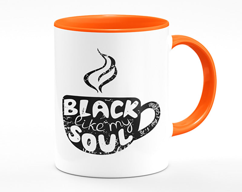 Black Like My Soul Coffee Mug