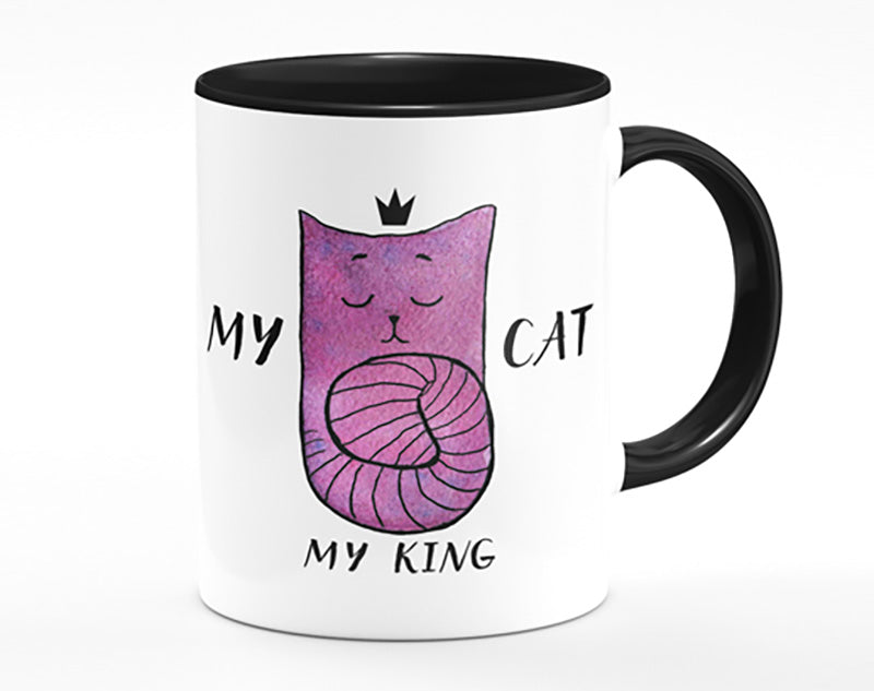 My Cat My King Mug