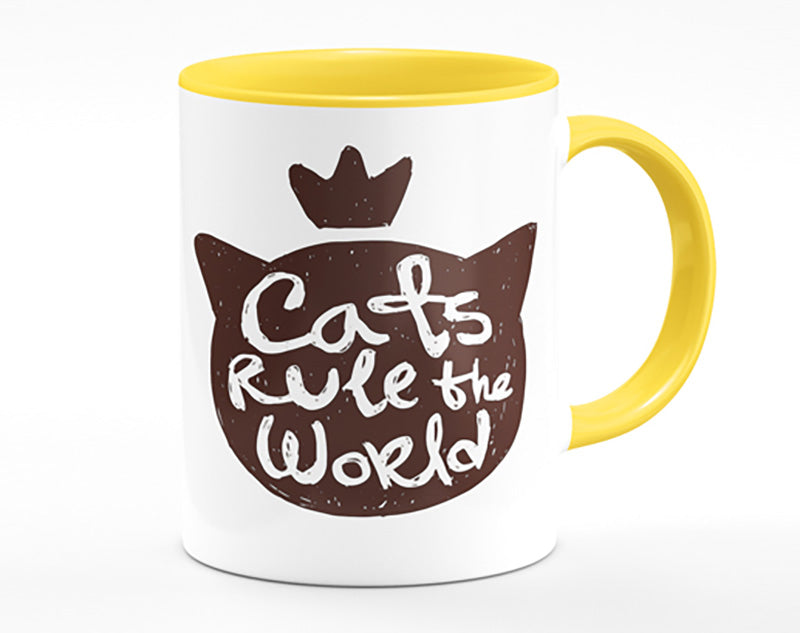 Cats Rule The World Mug