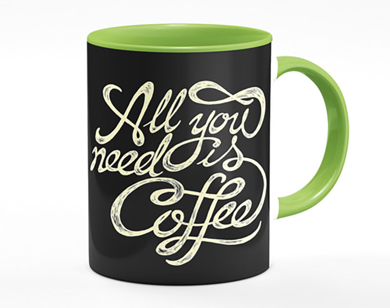 All You Need Is Coffee Mug