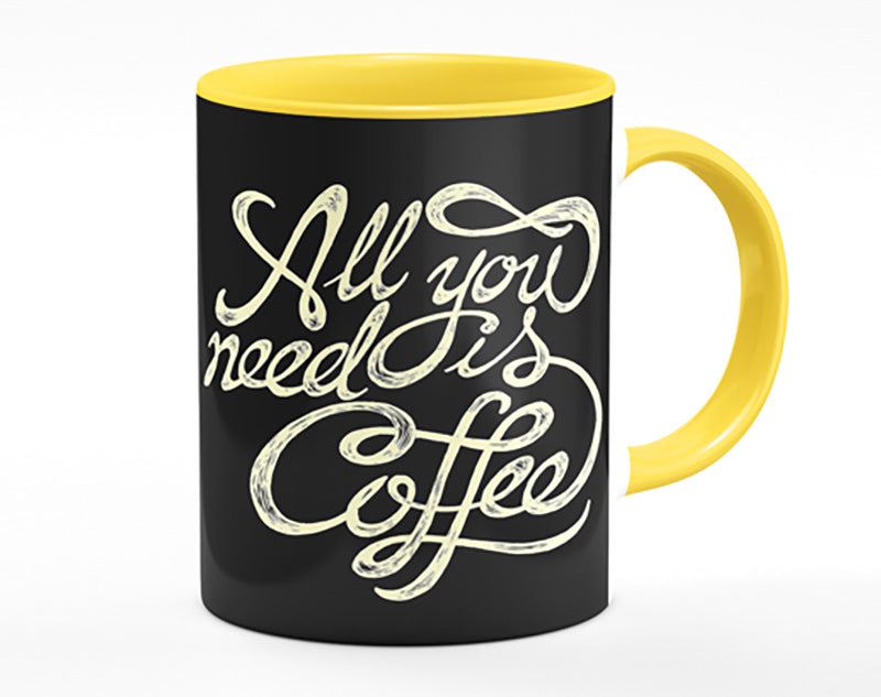 All You Need Is Coffee Mug