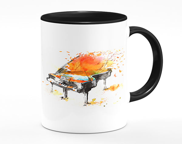 Autumn Piano Mug