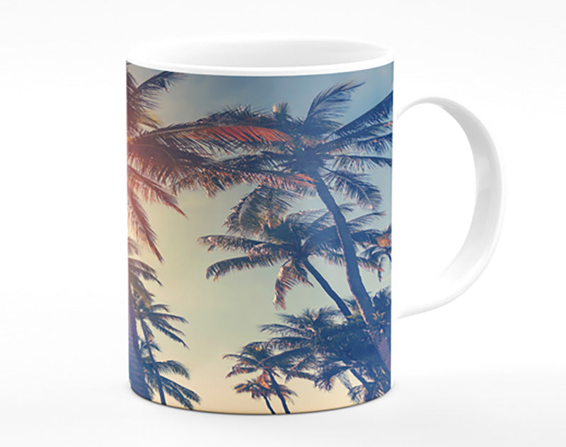 Palm Tree Haze 1 Mug