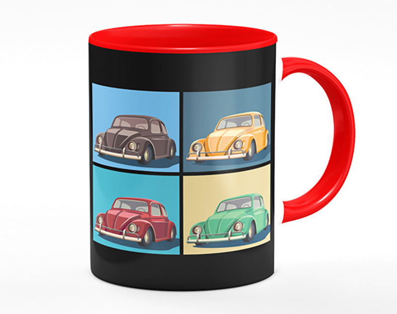 VW Beetle Pop Art Mug