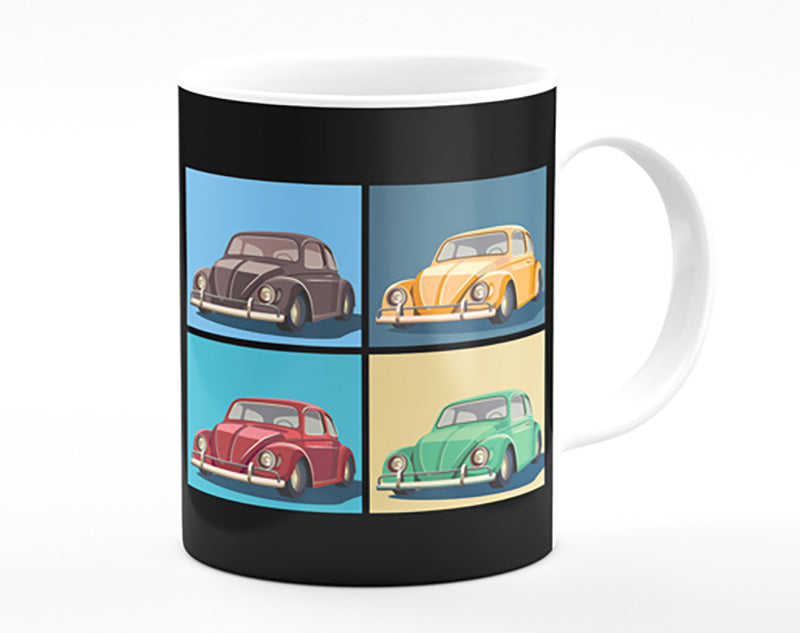 VW Beetle Pop Art Mug